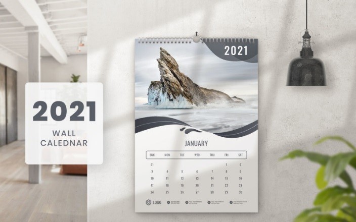 Цифровая печать настенных календарей